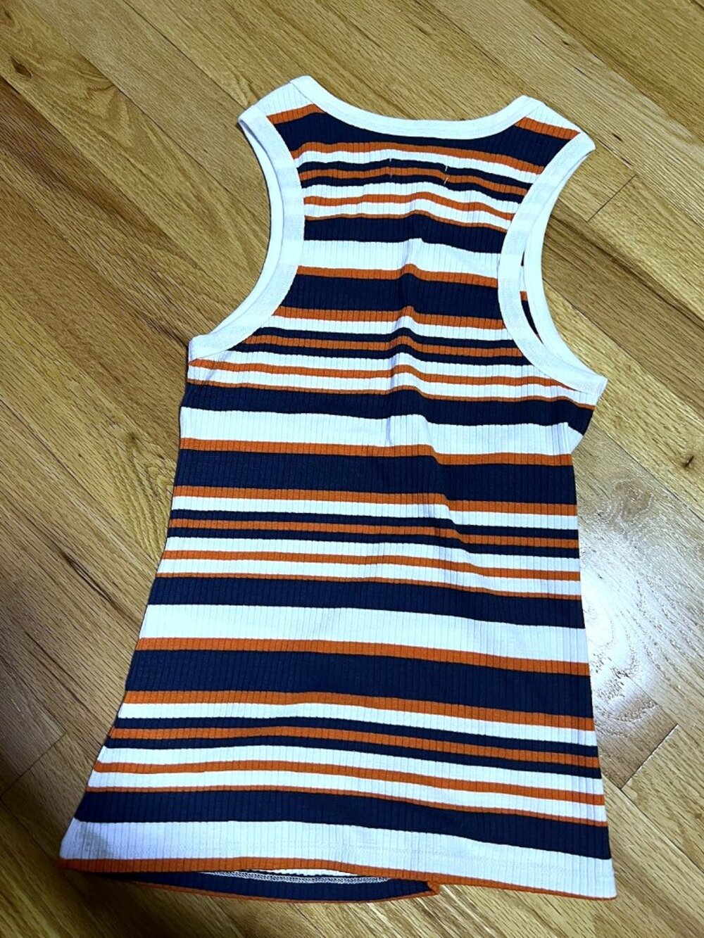 Maeve by Anthropologie Striped Ribbed Tank Top XS